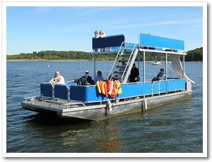 fun pontoon boat rental